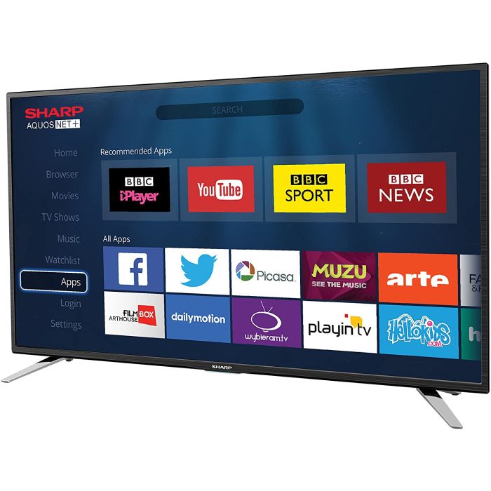 Sharp LC-32CHE6131K 32-Inch Widescreen 720p HD Ready LED Smart TV with Freeview