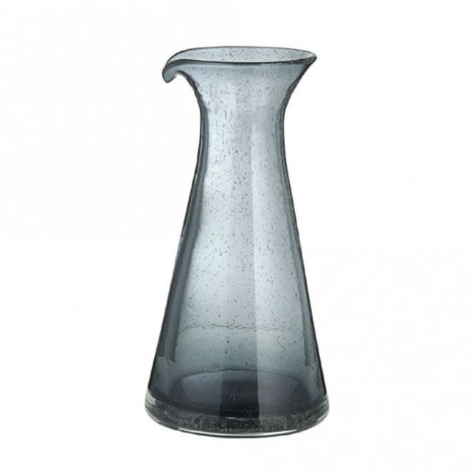 Bubble Grey Glass Carafe
