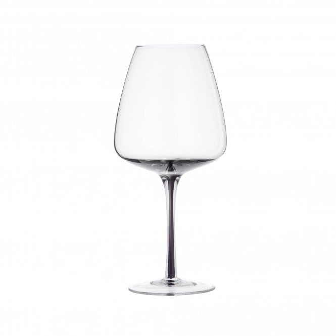 Smoke Clear Grey Red Wine Glass