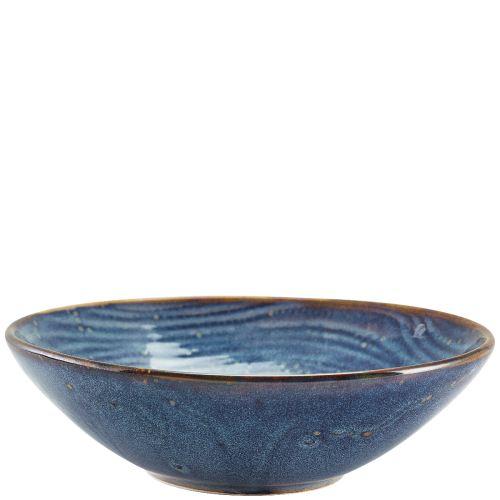 GenWare Terra Porcelain Aqua Blue Organic Bowl 22cm Case Size 6