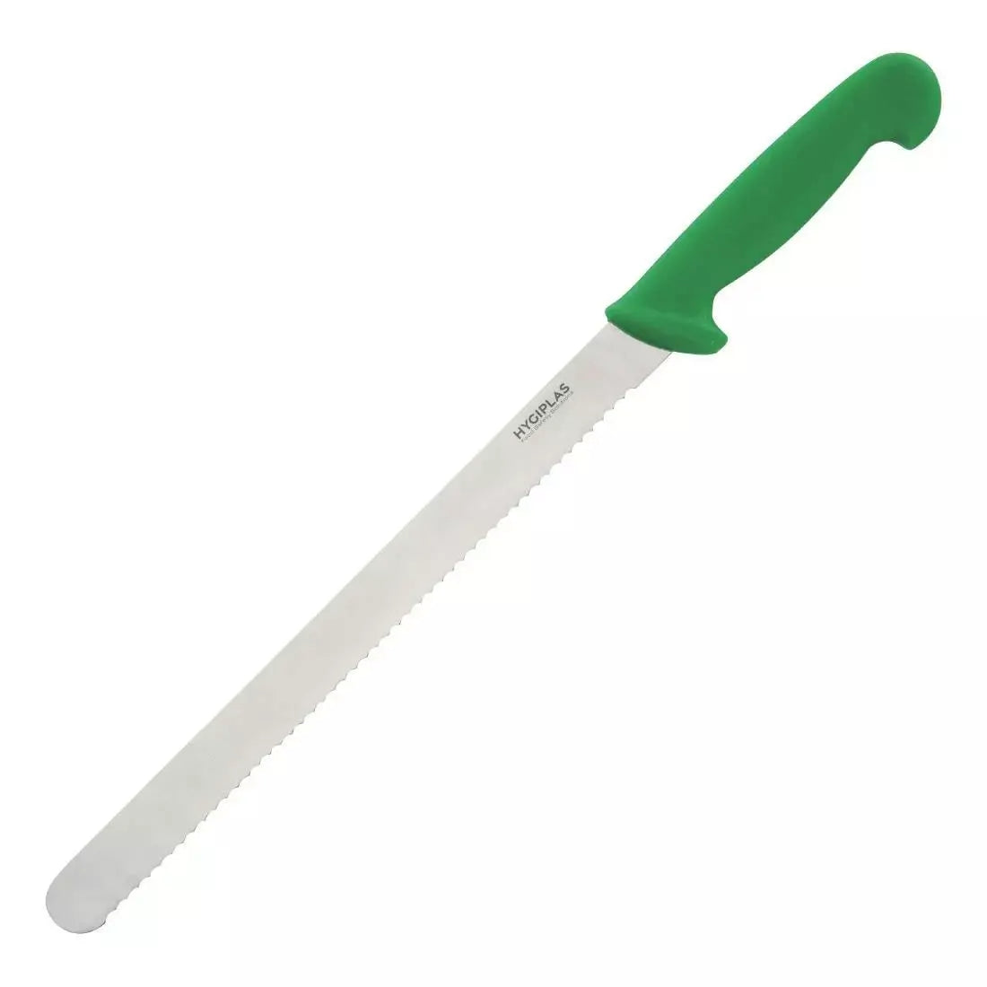 Hygiplas Slicer Serrated Green 30.5cm