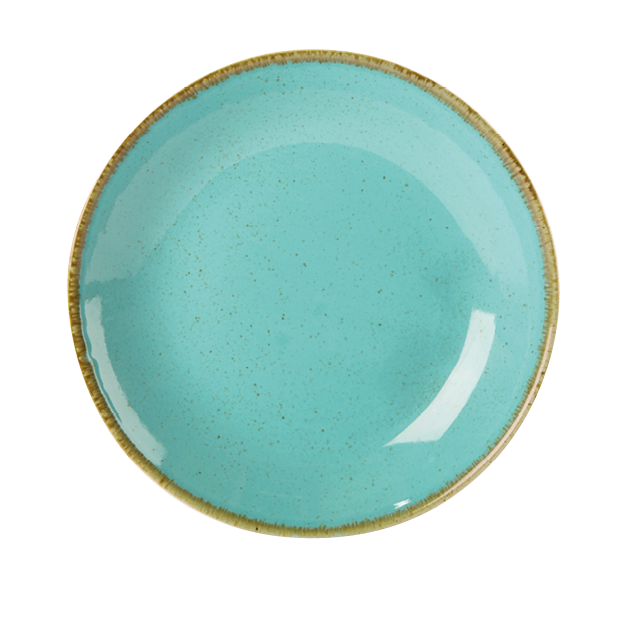 Porcelite Seasons Sea Spray Coupe Plate 28cm/11" Case Size 6