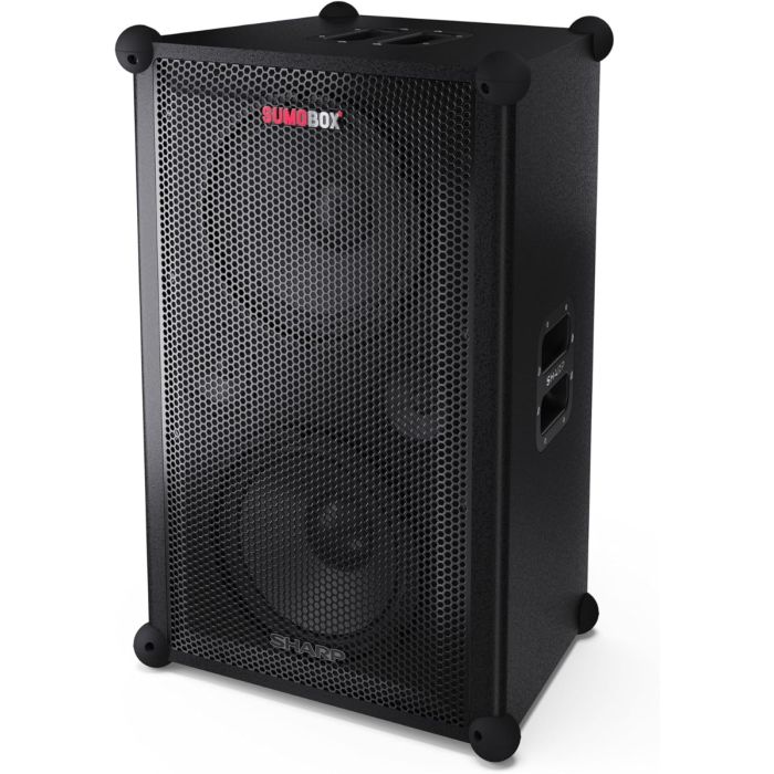 Sharp CP-LS200 SumoBox Pro Speaker High-Power PA System Bluetooth/AUX/TRS/XLR