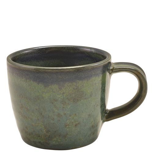 GenWare Terra Porcelain Aqua Green Espresso Cup 9cl/3oz Case Size 6