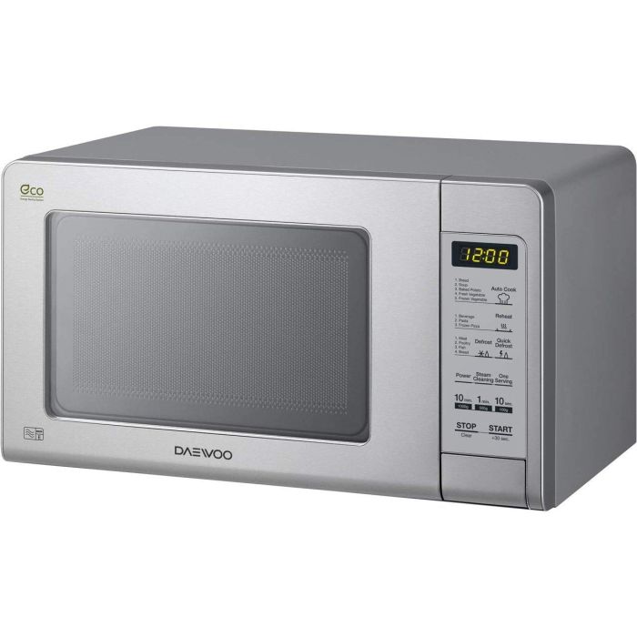 Daewoo KOR6M5RR Freestanding Microwave Oven Digital 800W 20L - Stainless Steel