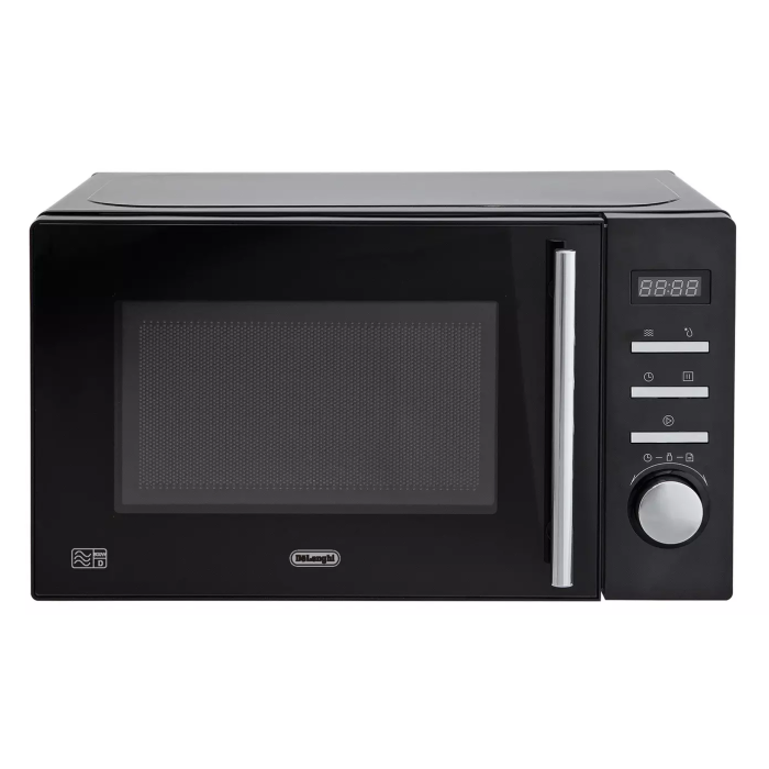 De'Longhi AM820C2BE Standard Freestanding Microwave Oven 20L 800W - Black