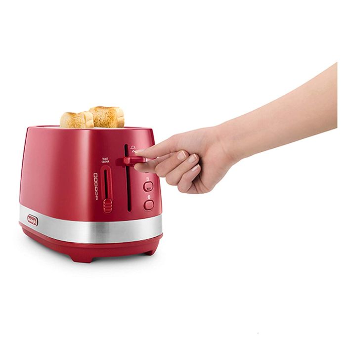 De'Longhi CTLA2003.R 2 Slice Toaster Active Line 900W with Defrost Function