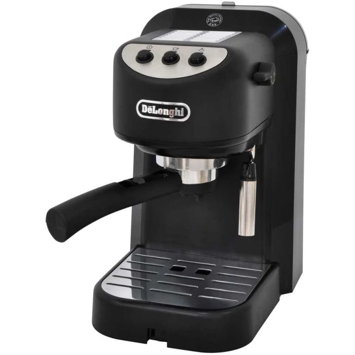 De'Longhi EC250.B Pump Espresso Maker Ground & Pods Coffee Machine 1L Black