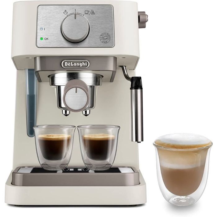 De'Longhi EC260.CR Manual Coffee Machine Espresso Maker Stilosa 1L 1100w Cream