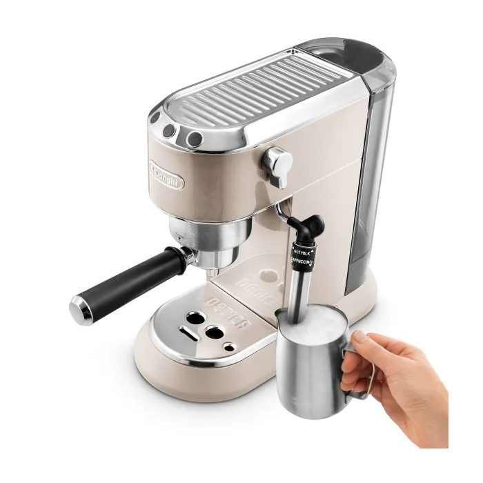 DeLonghi EC785.BG Manual Espresso Coffee Maker Dedica Metallics 1300w 1.1L Beige