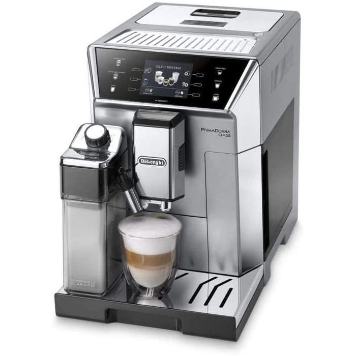 De'Longhi ECAM550.75.MS Bean to Cup Coffee Machine PrimaDonna 2L 1450w Silver
