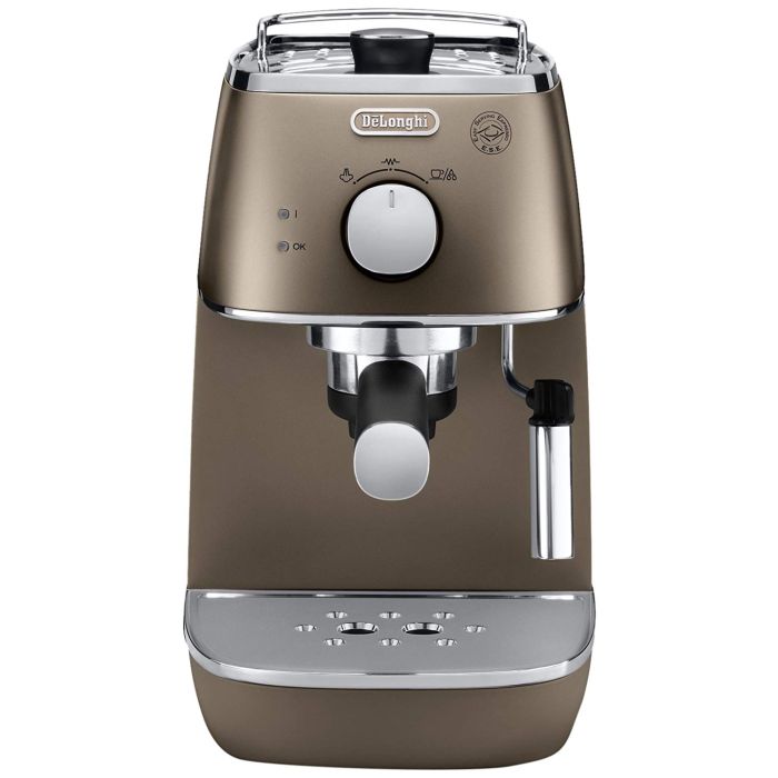 De'Longhi ECI341BZ Pump Coffee Machine & Espresso Maker Distinta 1100w Bronze