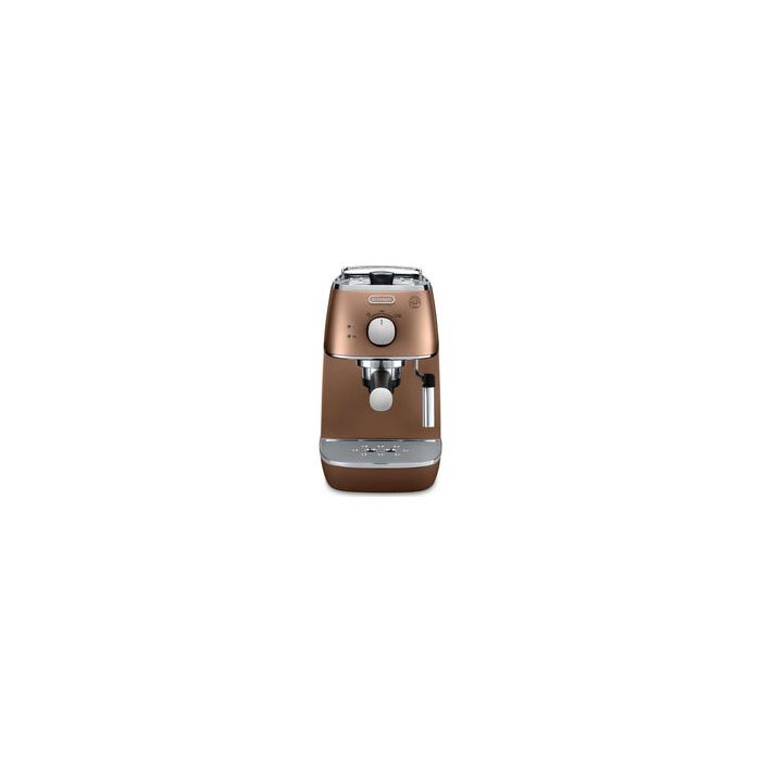 De'Longhi ECI341.CP Distinta Ground & Pod Coffee Machine Maker 1100W 1L - Copper