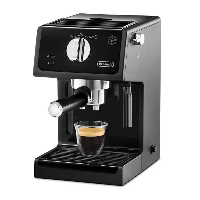 De'Longhi ECP31.21 Ground Coffee Machine Pump Espresso Maker 1100w 1L Black