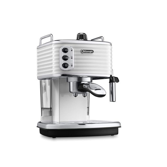 De'Longhi ECZ351W 1100W Scultura Traditional Pump Ground & Pods Coffee Machine