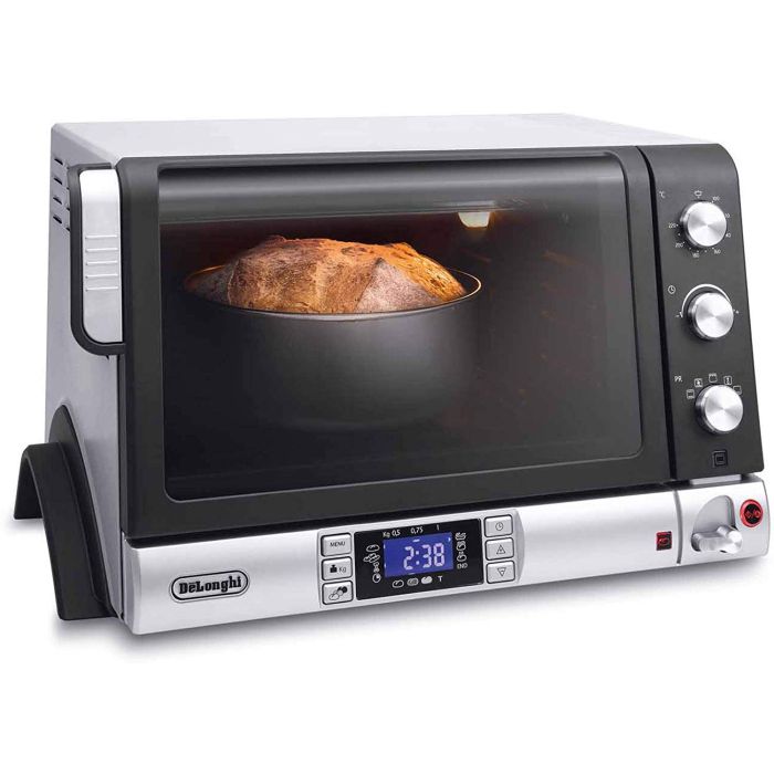 De'longhi EOB20712 Pan Gourmet Electric Oven & Breadmaker 1400W 20L Silver