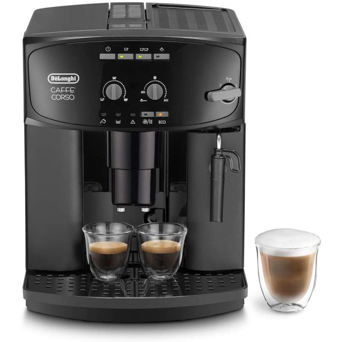 De’Longhi ESAM2600 Bean to Cup Coffee Machine Espresso Maker 1.8L 1100W Black
