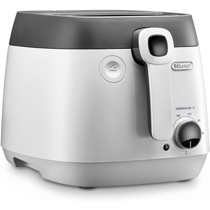 De’Longhi FS6025 Deep Fat Fryer with Anti-Odour Filter 2.4L White & Grey