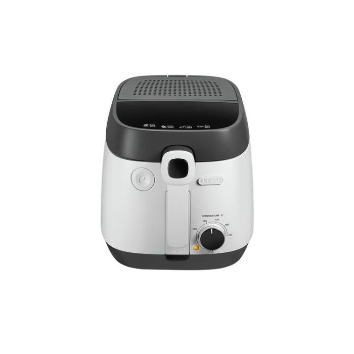 De'Longhi FS6055 1800W 1.8Kg Compact Traditional Deep Fat Fryer - White & Grey