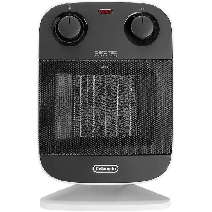 De’Longhi HFX60C20 Bend Line Portable Heater 1100W Ceramic Fan -White & Grey