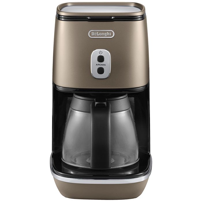 De'Longhi ICMI211.BZ Coffee Machine Maker Ground Coffee 1000W 1.25L - Bronze