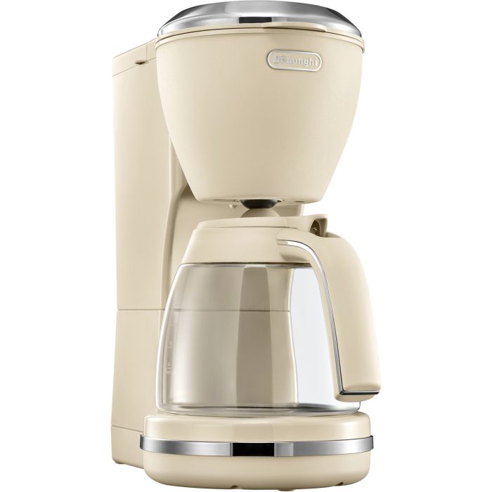 De’Longhi ICMX210.BG Argento Flora 1000W 1.25L Filter Coffee Machine Maker