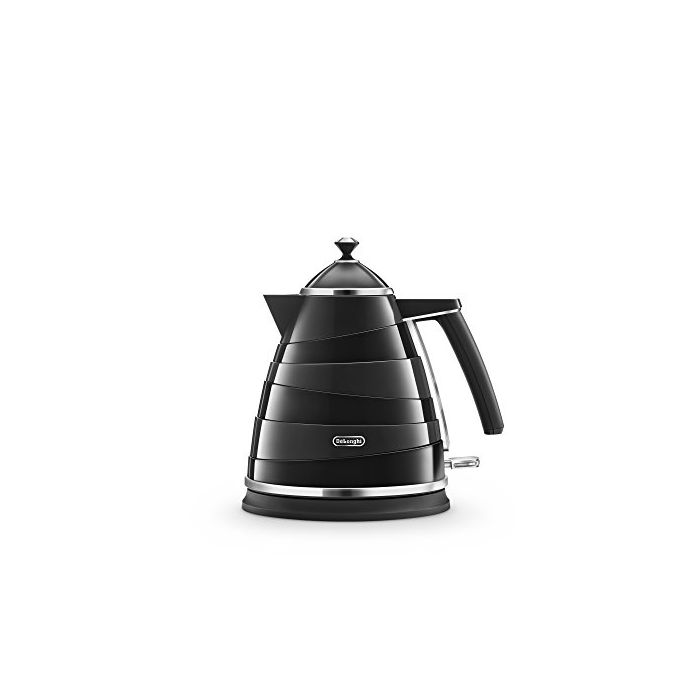 De'Longhi KBA3001.BK Jug Kettle Avvolta 3000W 1.7L Anti-limescale Filter Black