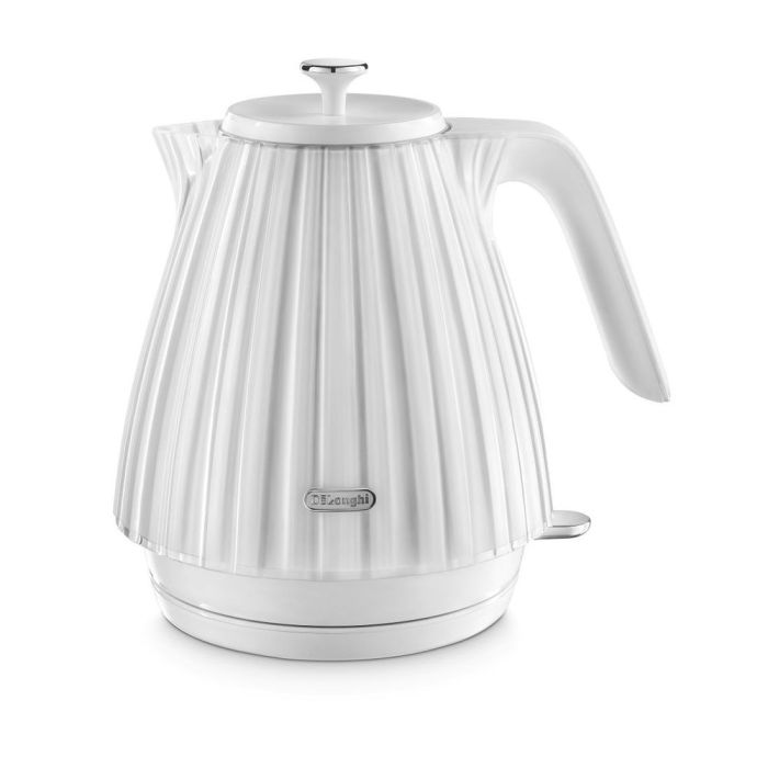 De'Longhi KBD3001.W Jug Kettle 360° Swivel Base Ballerina 3000w 1.7L White