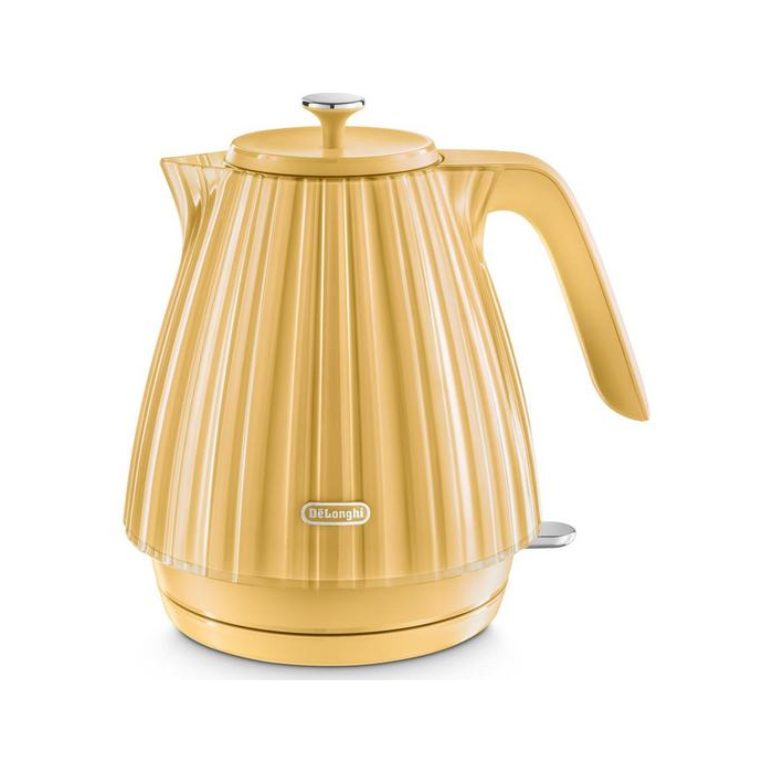 De'Longhi KBD3001.Y Jug Kettle Anti-scale Filter Ballerina 3000w 1.7L Yellow