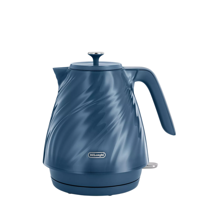 De'Longhi KBDS3001.BL Jug Kettle Anti-scale Filter Ballerina Seta 1.7L Silk Blue