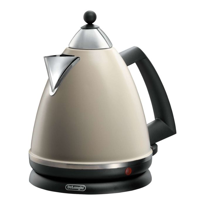 De'Longhi KBE3014-2 Jug Kettle Argento Classic 3000W Cordless 1.7L Beige