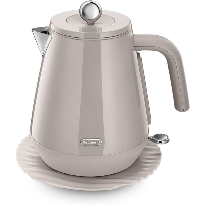 De'Longhi KBY3001.BG Jug Kettle Anti Scale Filter Eclettica 3000w 1.7L Beige
