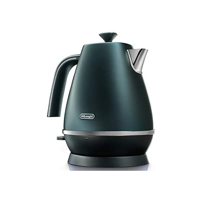 De'Longhi KBI3001.GR Jug Kettle 3000w with Anti-scale Filter 1.7L Green