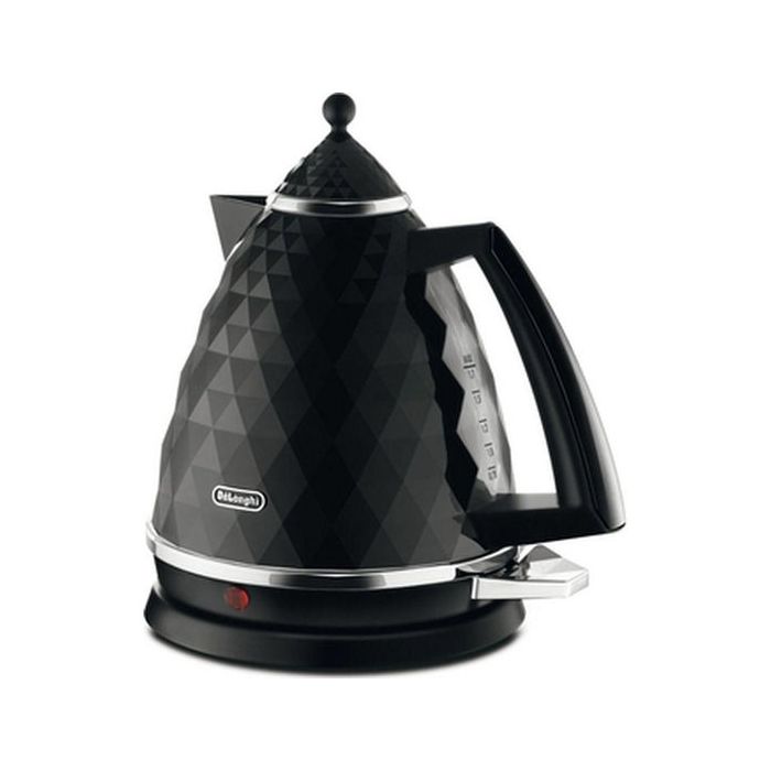 De'Longhi KBJ3001.BK Jug Kettle Brillante 3000W Washable Limescale Filter