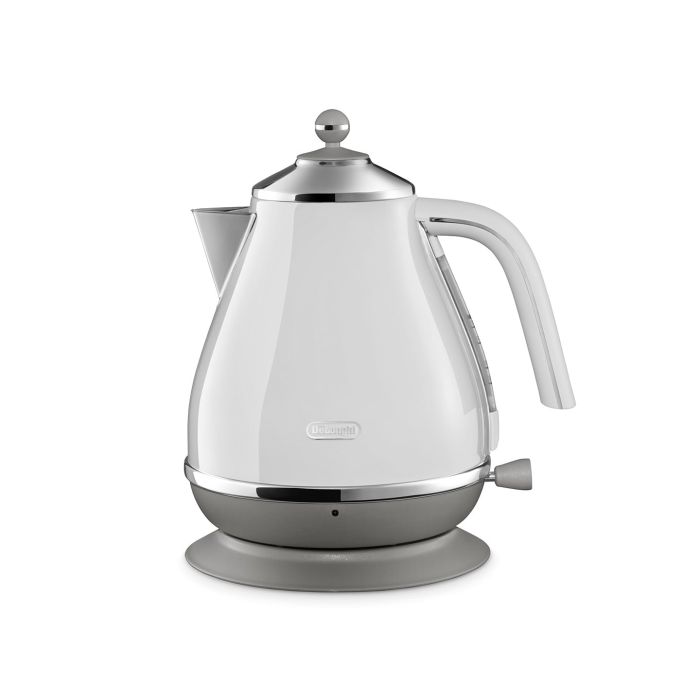De'Longhi KBOC3001.W Jug Kettle Icona Capitals 1800W 1.7L Stainless Steel