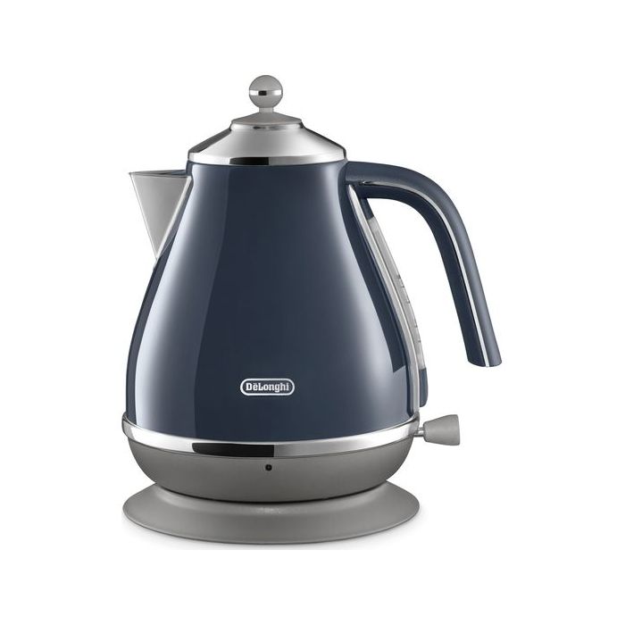 De'Longhi KBOE3001.BL Jug Kettle Icona Elements 3000W 1.7L Anti Scale Filter