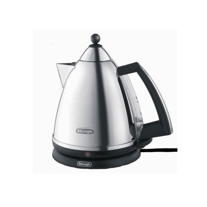 De'Longhi KBX3016.C Jug Kettle Argento 3000W 1.7L Anti-limescale Filter