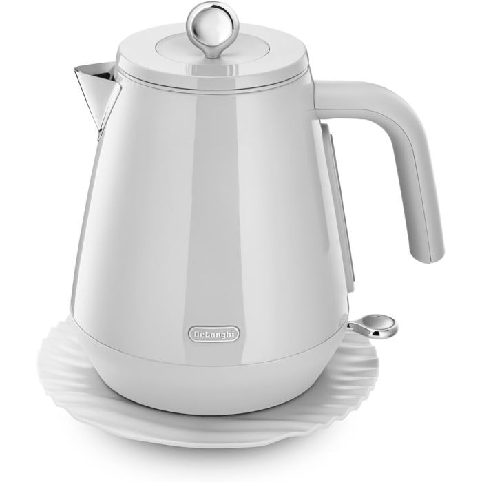 De’longhi KBY3001.W Jug Kettle Rapid Boil Eclettica 1.7L 3000w Whimsical White