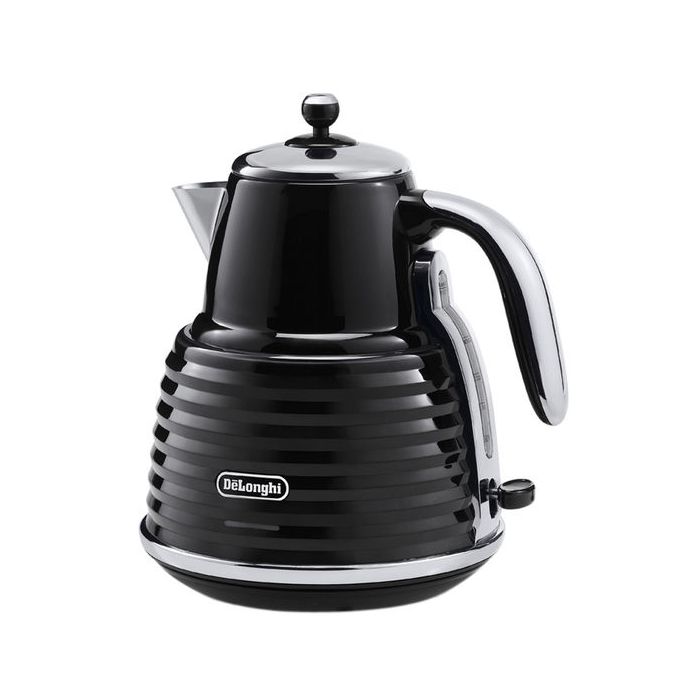De'longhi KBZ3001.BK Jug Kettle Anti Limescale Cordless Scultura 3000W 1.5L