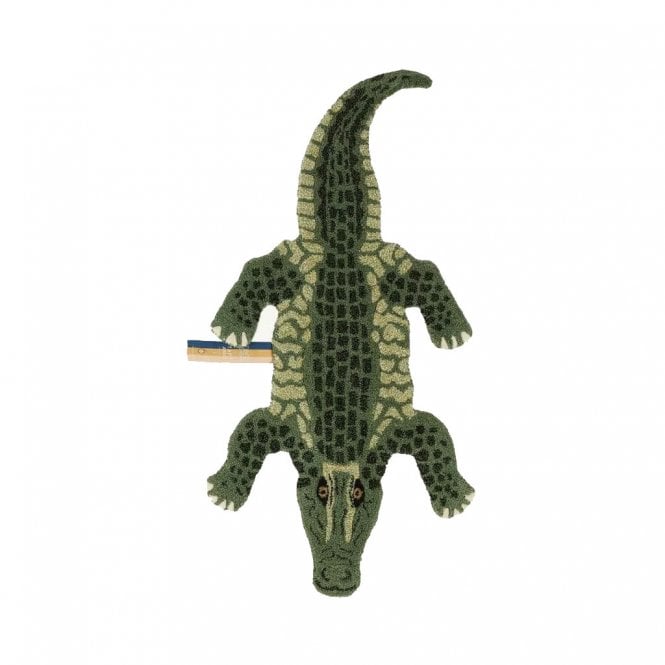 Coolio Crocodile Wool Rug Small