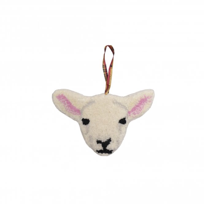 Woolly Lamb Head Hanger