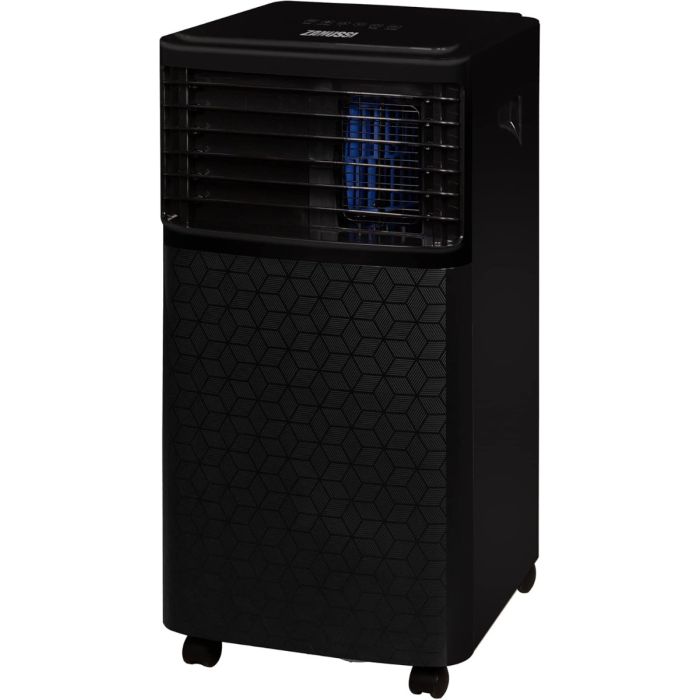 Zanussi ZPAC7001B 2-in-1 Air Conditioner & Dehumidifier 7000 BTU 670w Black