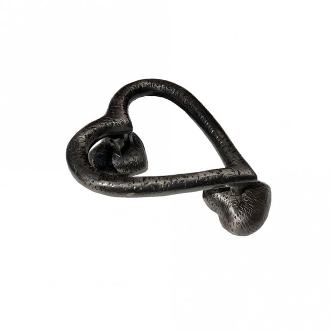 Heart Door Knocker - Gunmetal Silver