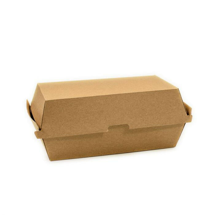 Recyclable Corrugated Burger Medium Box Case Size 200