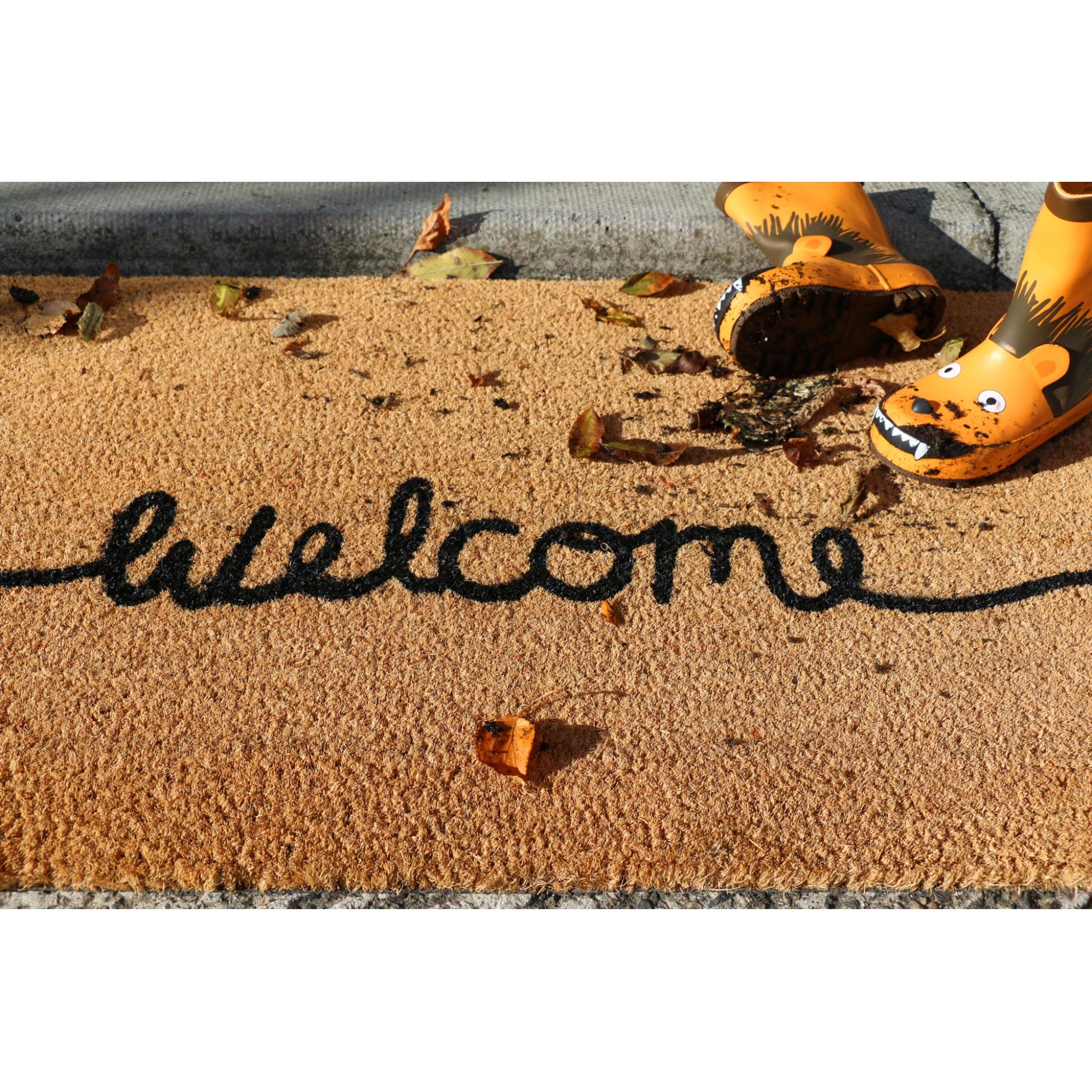 My Mat Printed Coir Welcome Doormat 45x75 cm (1'5"x2'5")