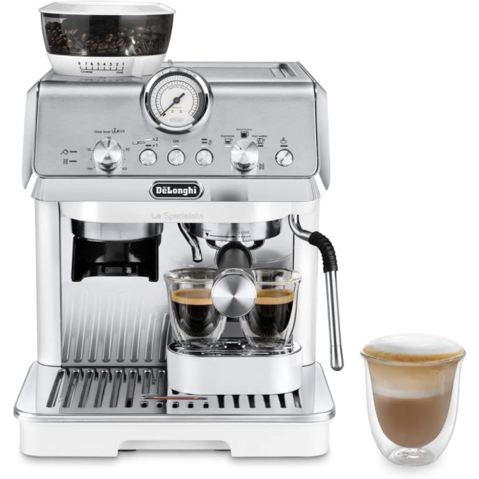 De'Longhi EC9155.W Coffee Machine Barista Pump Espresso Bean to Cup Cappuccino
