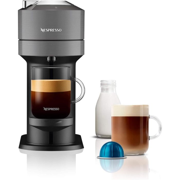 De’Longhi ENV120.GY Pod Coffee Machine VertuoNext Single-Serve 1.1L 1260W Grey