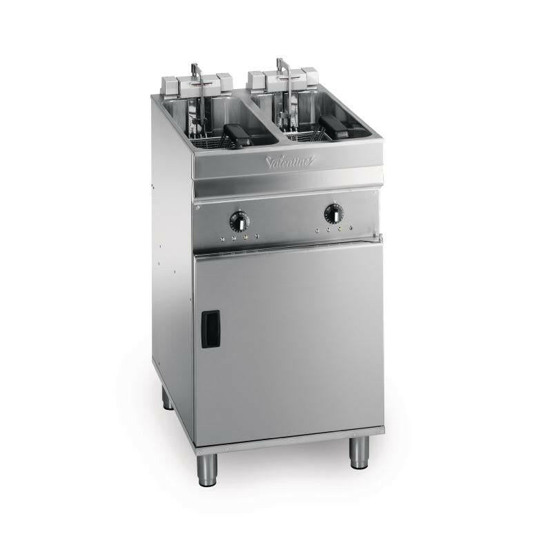 Valentine EVO2525TP Twin Tank Twin Basket Filtration Electric Turbo Fryer 20 Litres
