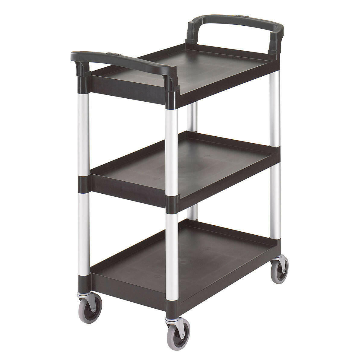 Cambro 3 Tier Black Frame Cambro Service Cart 136kg