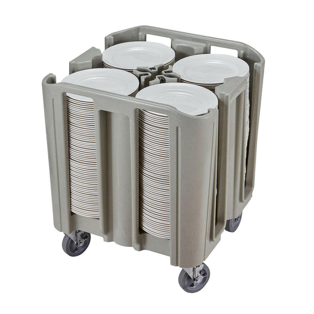 Cambro ADCSC480 Grey Adjustable Trolley 280 Plate Capacity